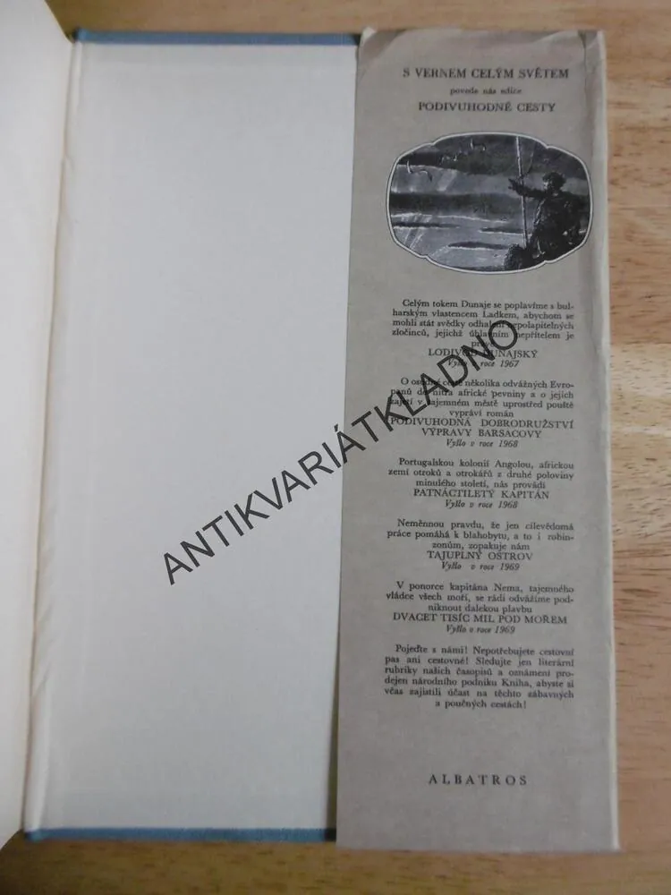 DVACET TISÍC MIL POD MOŘEM, JULES VERNE, 1969, **an