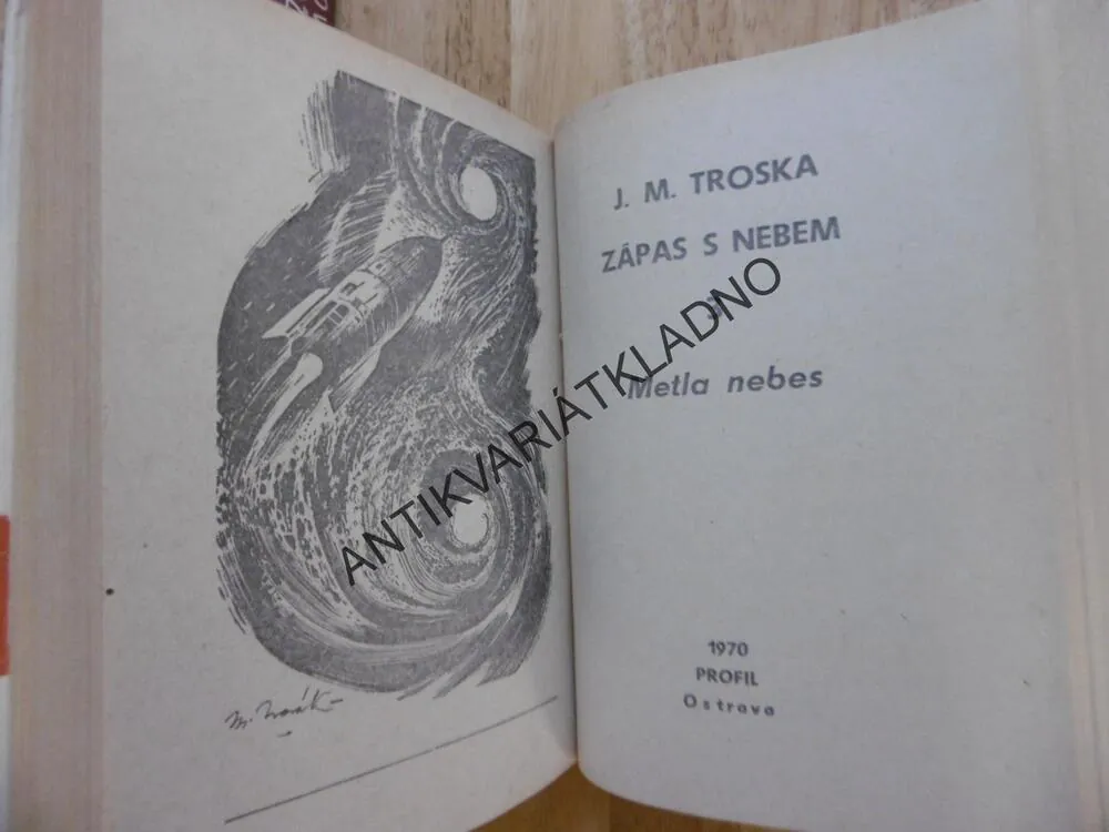 ZÁPAS S NEBEM,1-3, J.M.TROSKA, 1970, KAPITÁN NEMO, **an
