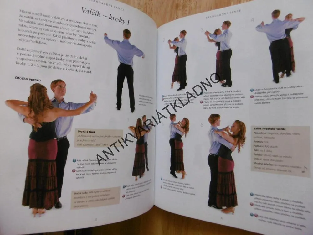 NAUČTE SE TANČIT, SPOLEČENSKÉ TANCE KROK ZA KROKEM, COLETTE REDGRAVEOVÁ, **an