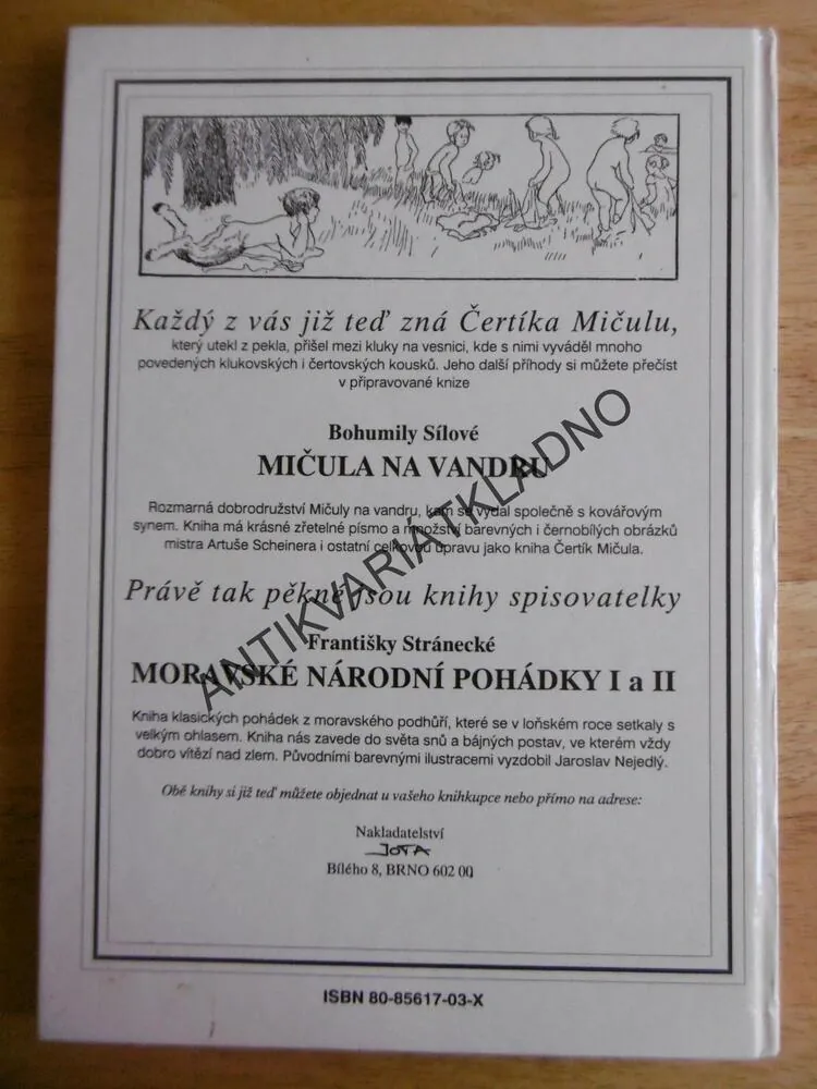 ČERTÍK MIČULA, BOHUMILA SÍLOVÁ, ARTUŠ SCHEINER
