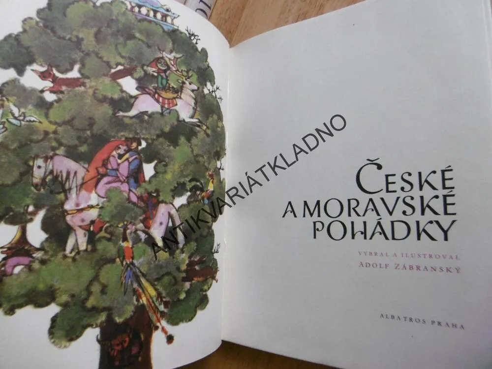 ČESKÉ A MORAVSKÉ POHÁDKY, ADOLF ZÁBRANSKÝ, 1974, **an