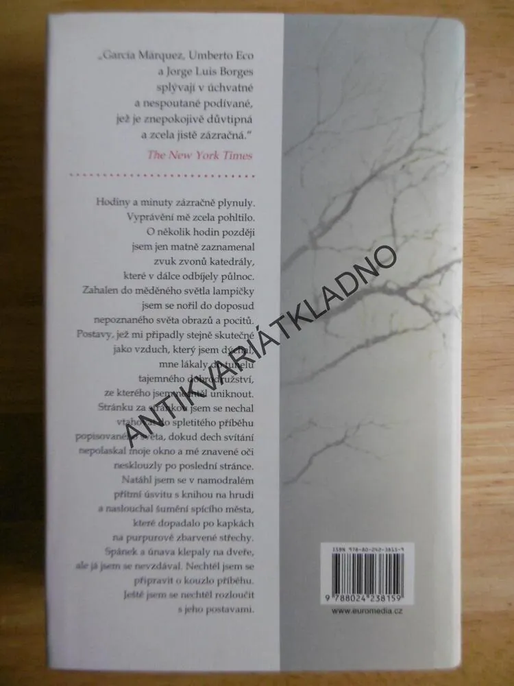 STÍN VĚTRU, CARLOS RUIZ ZAFÓN, **an