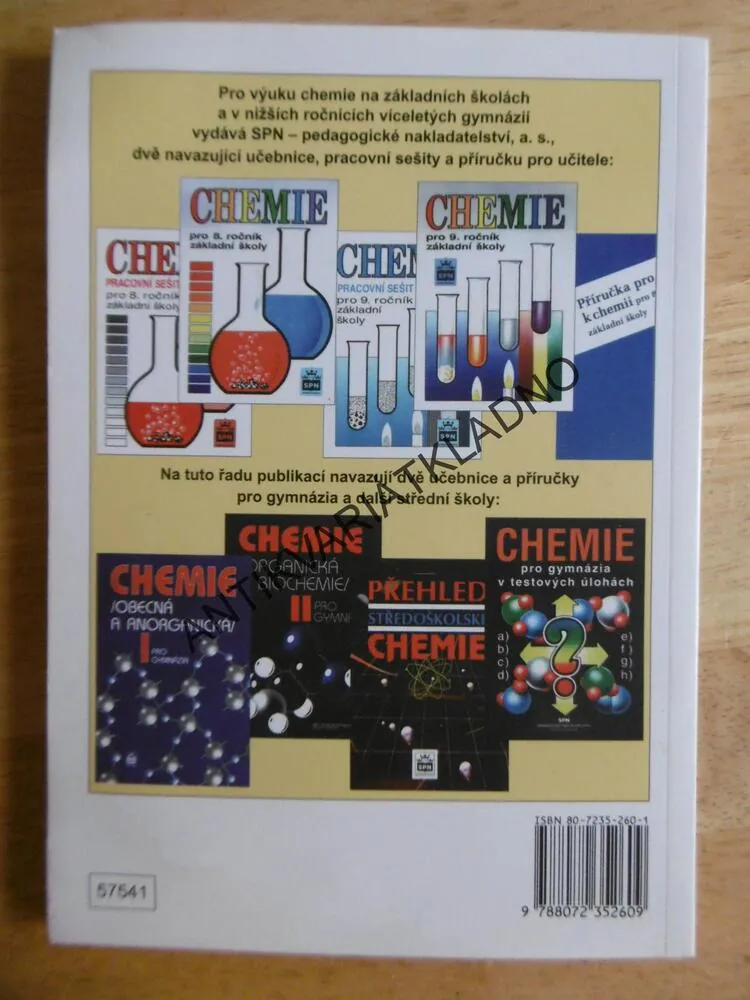 PŘEHLED CHEMICKÉHO NÁZVOSLOVÍ, CHEMIE