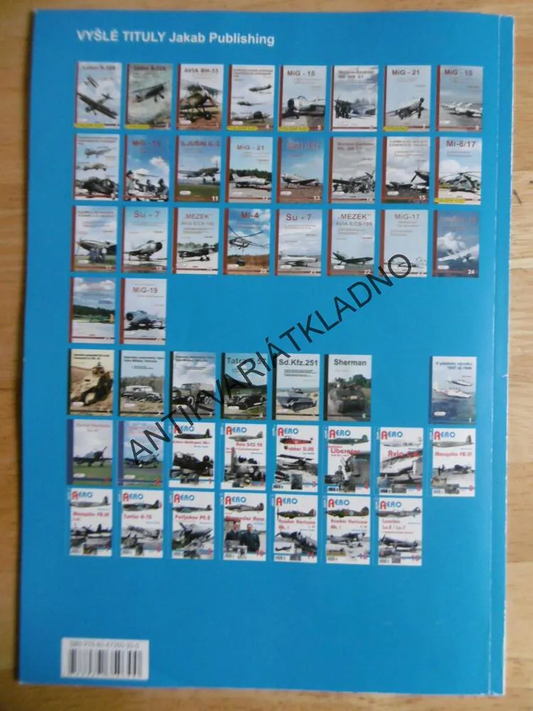 AERO 13, LAVOČKIN LA-5/LA-7 V ČESKOSLOVENSKÉM LETECTVU, LETADLO,