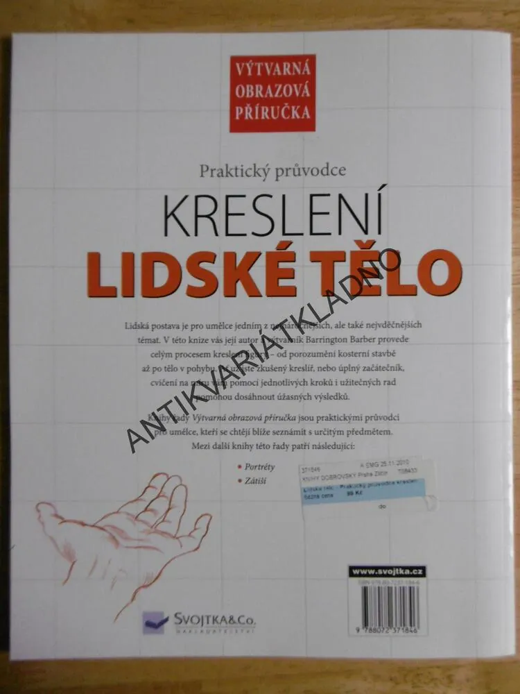 KRESLENÍ LIDSKÉ TĚLO, PRAKTICKÝ PRŮVODCE, BARRINGTON BARBER, **an