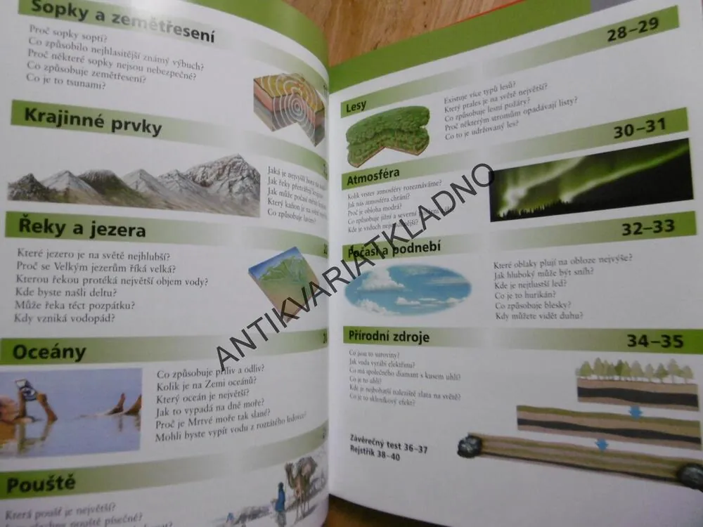 PLANETA ZEMĚ, OTÁZKY A ODPOVĚDI, **an