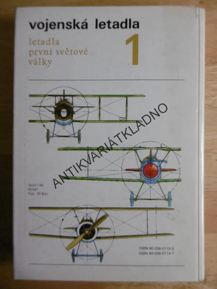 VOJENSKÁ LETADLA 1., LETADLA PRVNÍ SVĚTOVÉ VÁLKY, VÁCLAV NĚMEČEK, **an