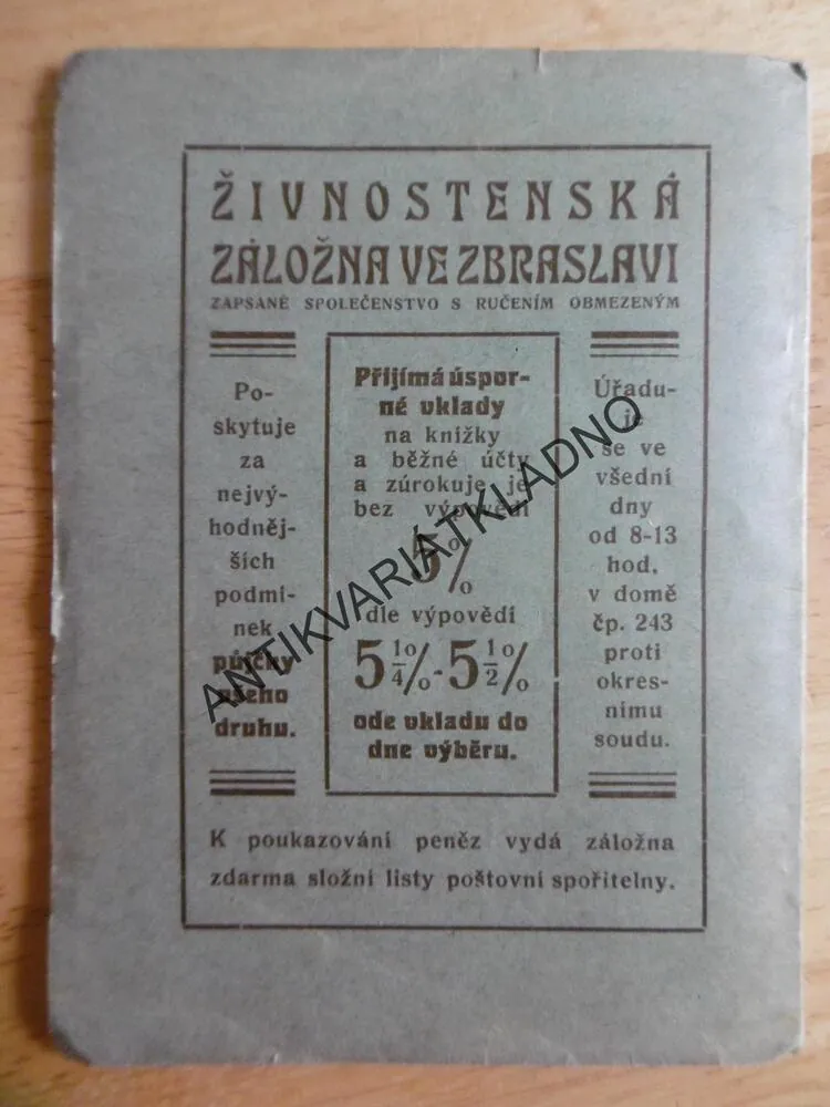ADRESÁŘ A PRŮVODCE ZBRASLAV, PRAHA, 