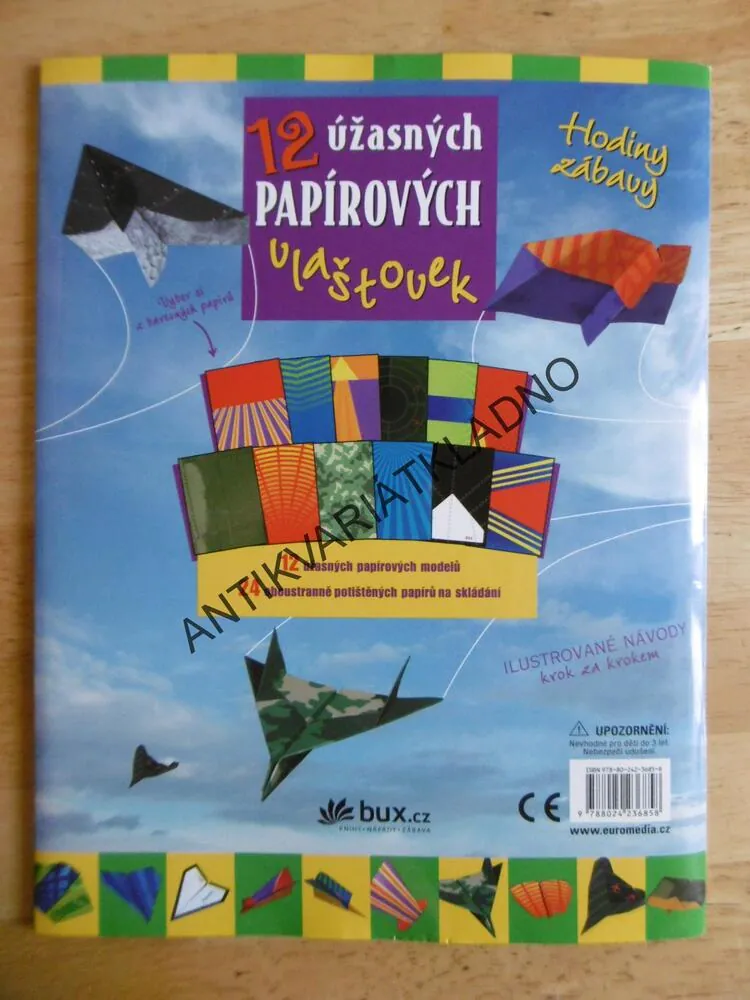 12 ÚŽASNÝCH PAPÍROVÝCH VLAŠTOVEK,