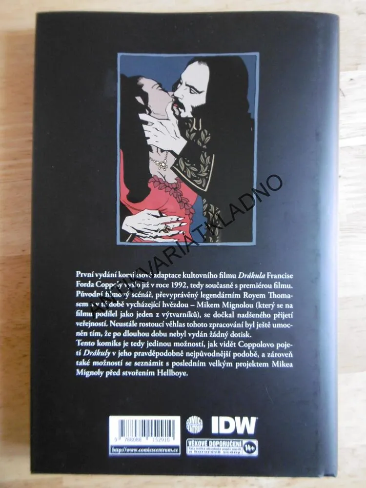 DRÁKULA, BRAM STOKER, MIKE MIGNOLA, KOMIKS, **an