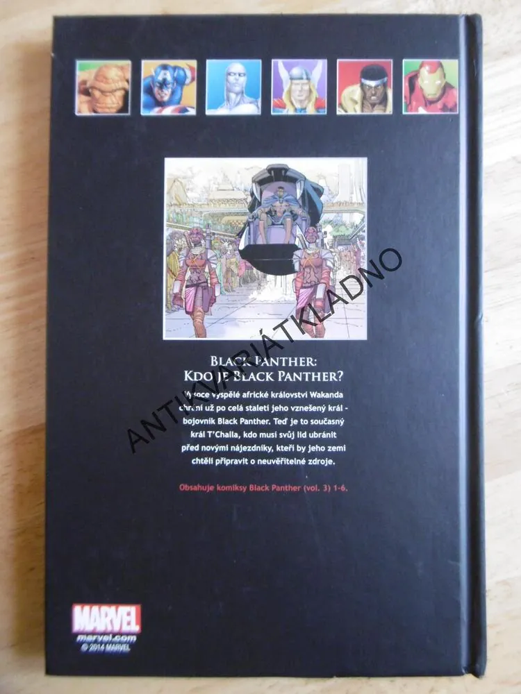 BLACK PANTHER, KDO JE BLACK PANTHER?, KOMIKS, MARVEL 35.