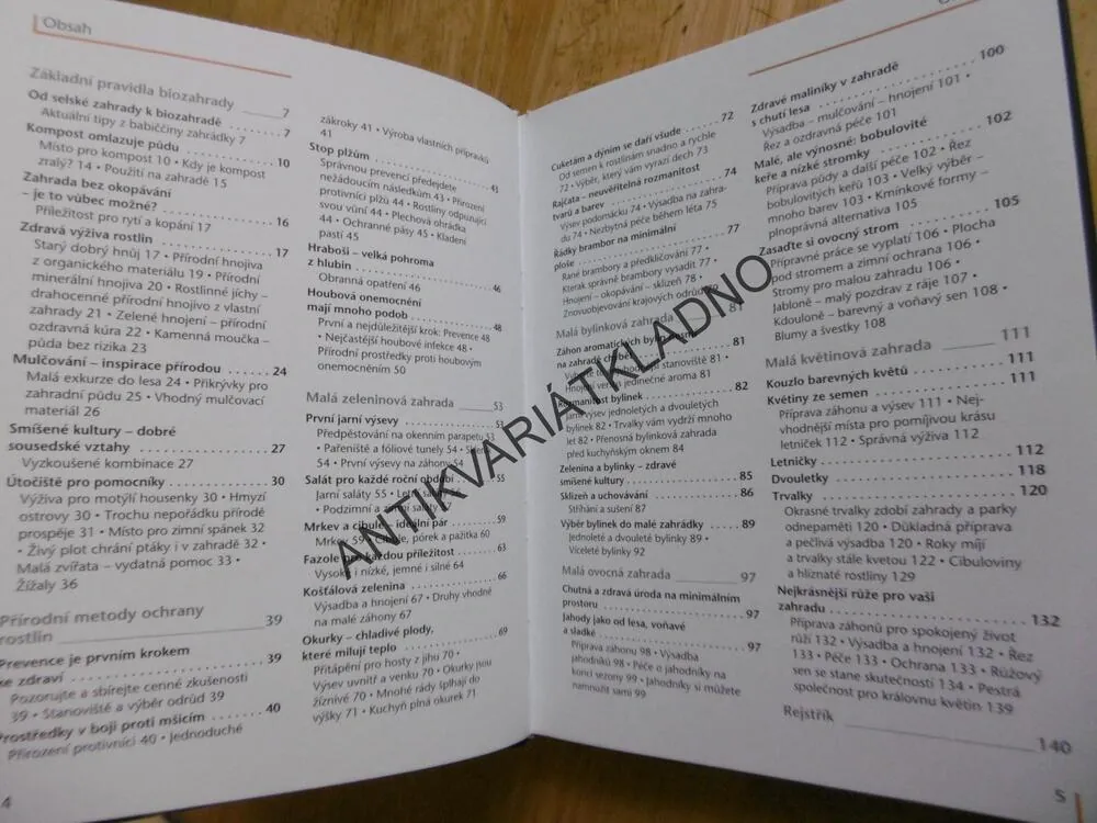 BIO ZAHRÁDKA, PĚSTOVÁNÍ BLÍZKÉ PŘÍRODĚ, MARIE-LUISE KREUTEROVÁ, **an