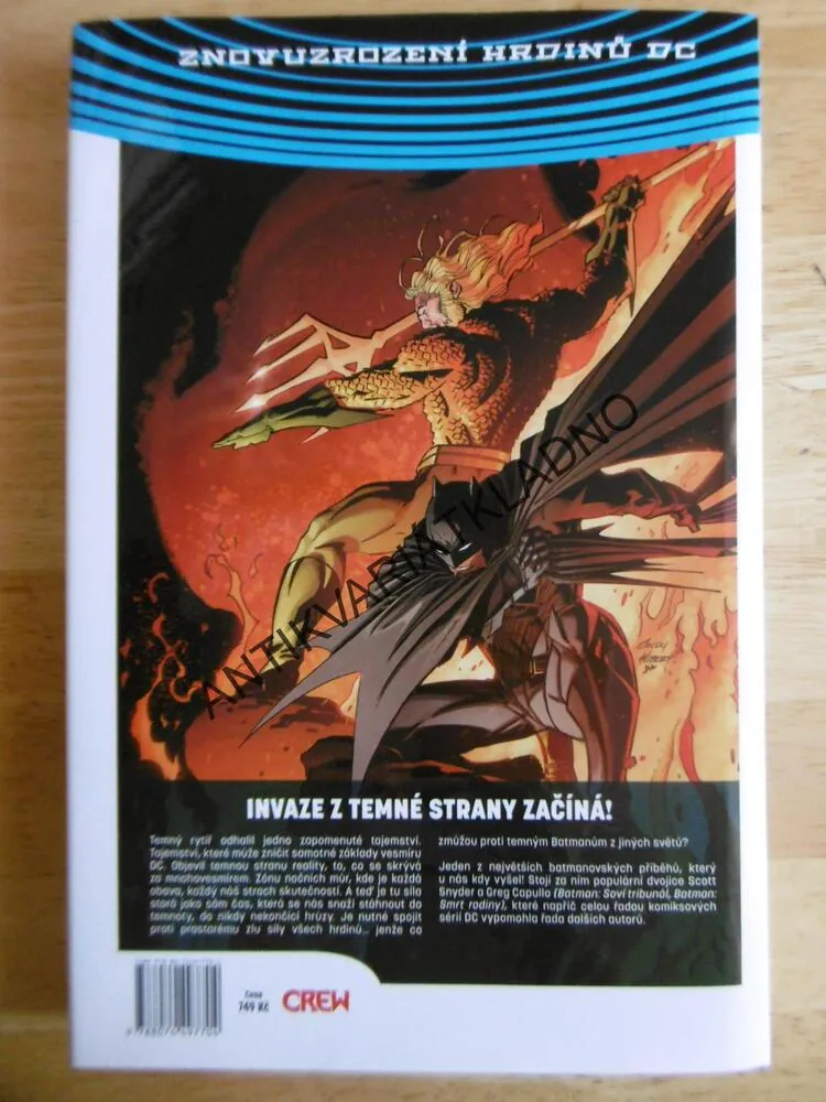 TEMNÉ NOCI,METAL,1., SNYDER, TYNION, CAPULLO, KOMIKS DC, CREW