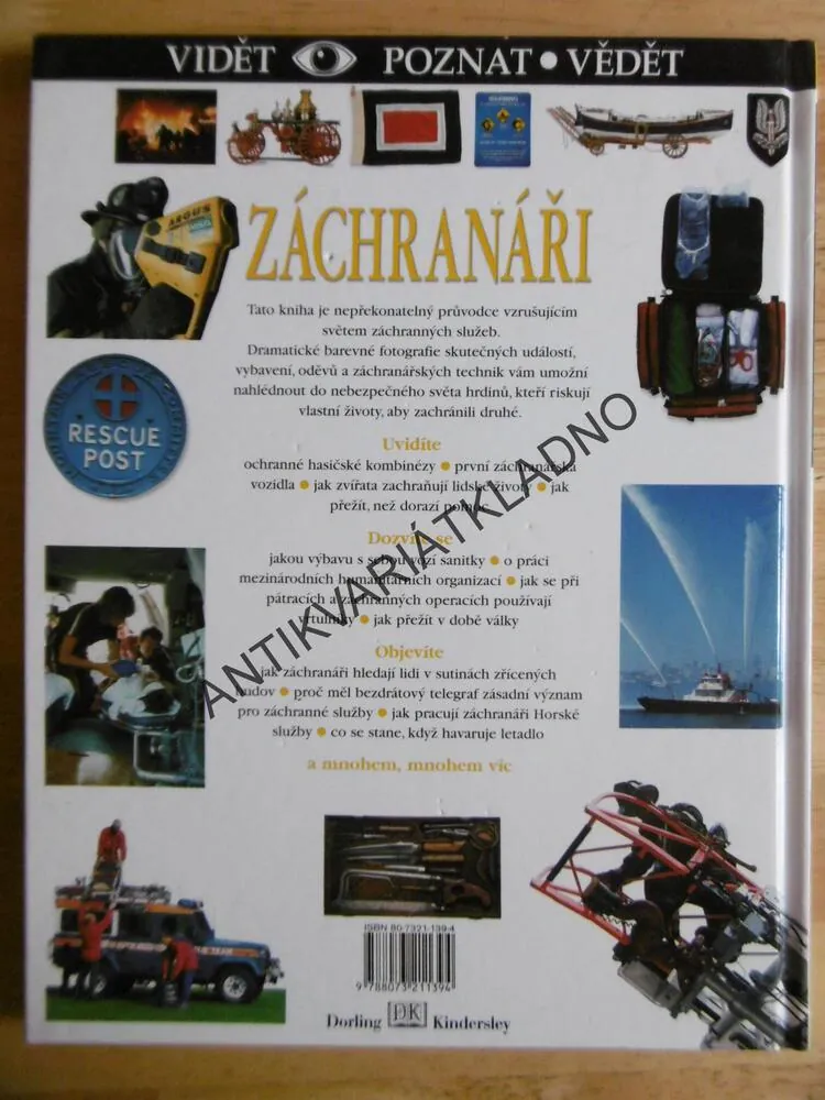 ZÁCHRANÁŘI, VIDĚT, POZNAT, VĚDĚT,