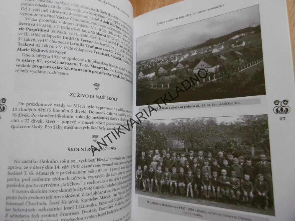 MOTYČÍNSKÁ PAVILONKA, MIROSLAV OLIVIERUS - AUTOGRAM, KLADNO MOTYČÍN