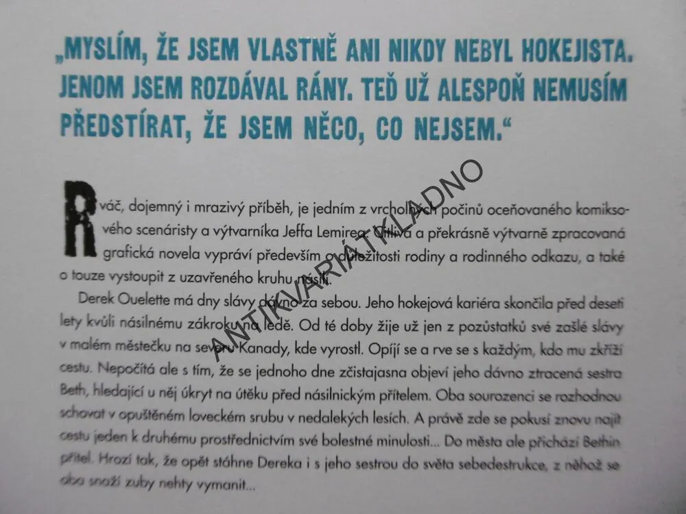 RVÁČ, JEFF LEMIRE, KOMIKS , NOVINKA 2019, **an