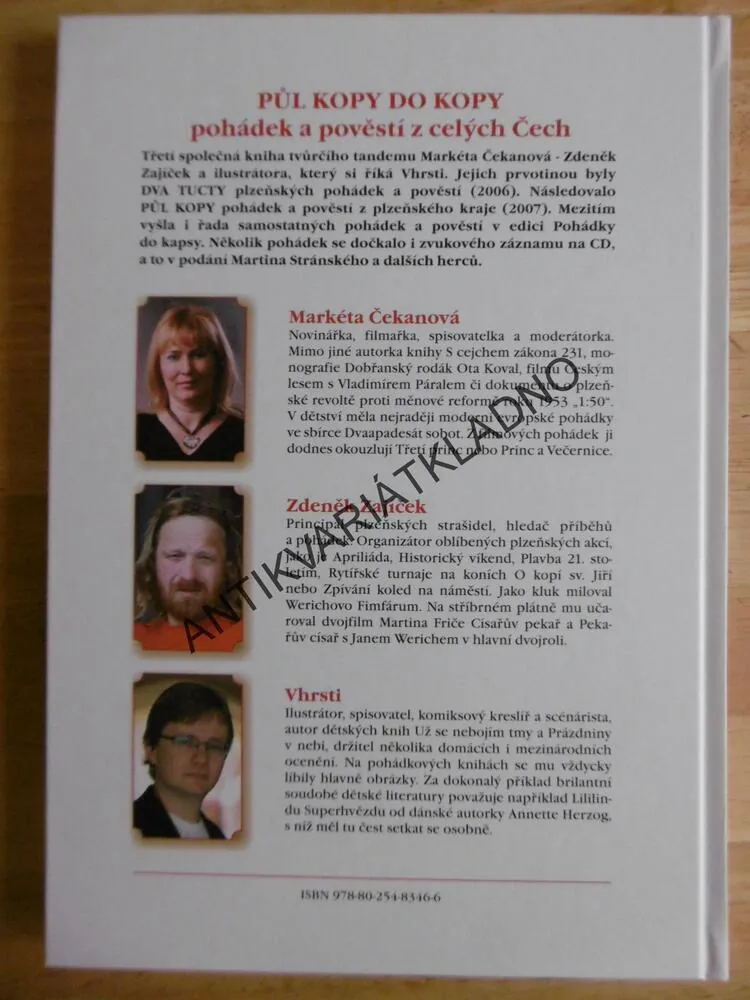 PŮL KOPY DO KOPY POHÁDEK A POVĚSTÍ Z CELÝCH ČECH, ČEKANOVÁ, ZAJÍČEK