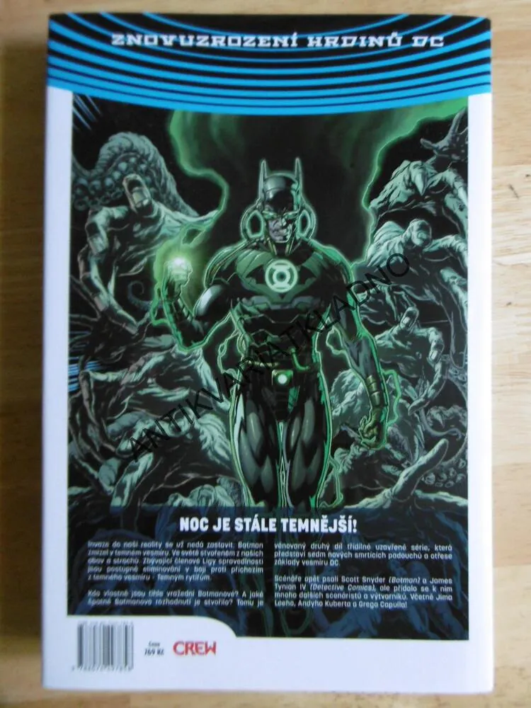 TEMNÉ NOCI,METAL,2., TEMNÍ RYTÍŘI, SNYDER, TYNION, CAPULLO, KOMIKS DC, CREW