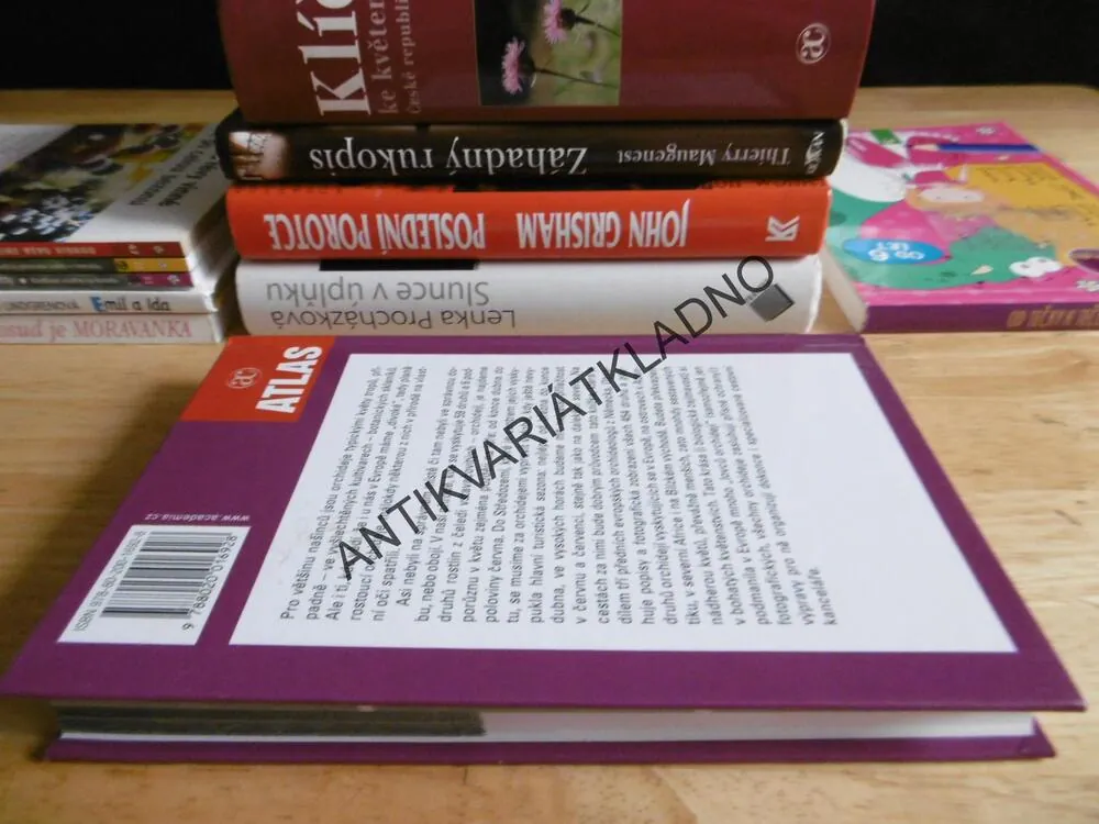 ORCHIDEJE EVROPY A PŘILEHLÝCH OBLASTÍ, ATLAS ACADEMIA, KVĚTINY, ROSTLINY