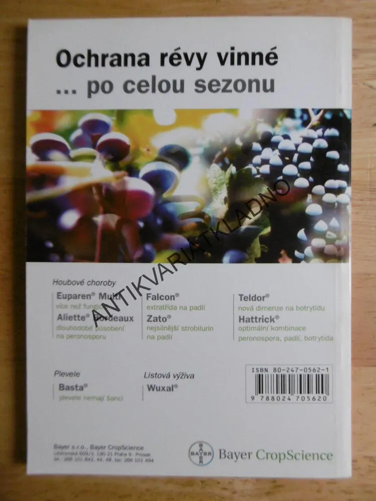 PĚSTUJEME RÉVU VINNOU,ČESKÁ ZAHRADA, KRAUS, **an