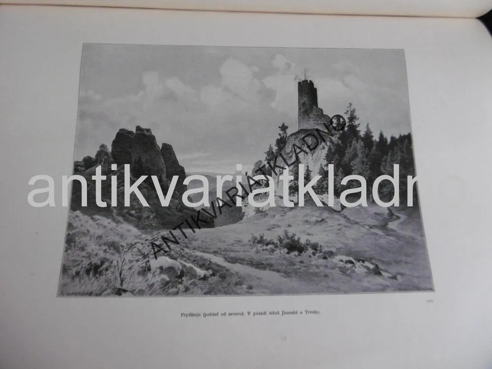 ČECHY, DÍL XII. SEVERNÍ ČECHY, ALOIS JIRÁSEK, LIEBSCHER, J.OTTO