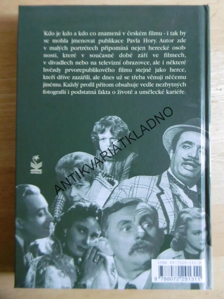 KDO JE KDO V ČESKÉM FILMU, (POPRVÉ), PAVEL HORA