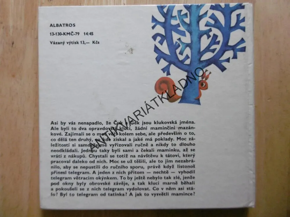 ČUK A GEK, ARKADIJ GAJDAR, PAVALOVÁ, 1979, **an