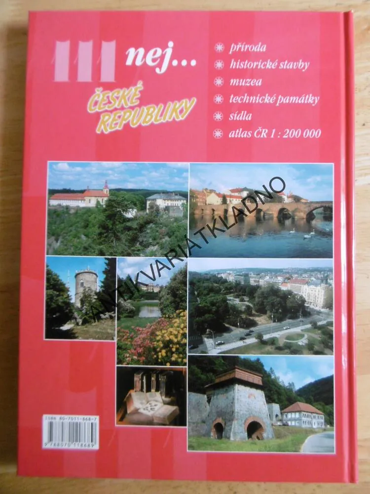 111 NEJ ... ČESKÉ REPUBLIKY, KARTOGRAFIE PRAHA