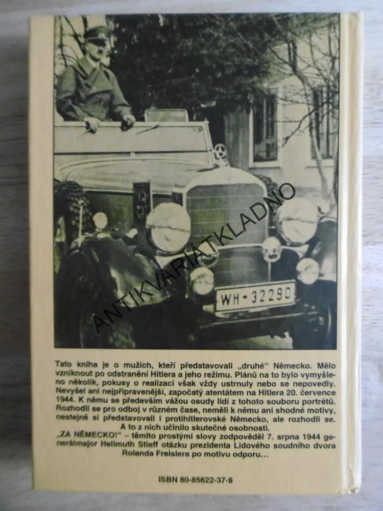 ATENTÁT NA HITLERA, MUŽI 20. ČERVENCE, KELMPERER, SYRING, ZITELMAN, **an