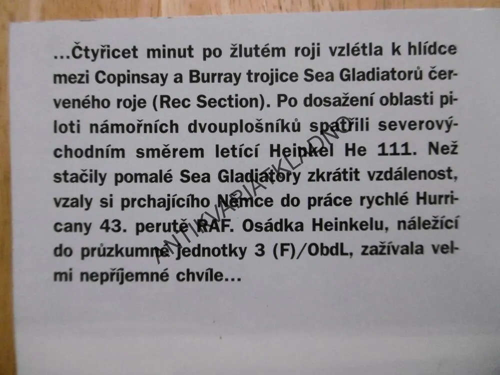 PALUBNÍ STÍHAČI JEJÍHO VELIČENSTVA, 1., FAA 1939-41, MIROSLAV ŠNAJDR, **an
