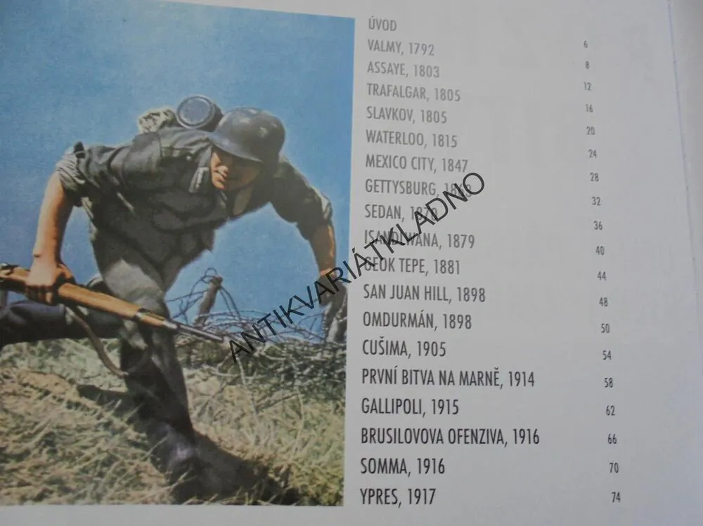 ROZHODUJÍCÍ BITVY DĚJIN, VÁLKA, HISTORIE, **an