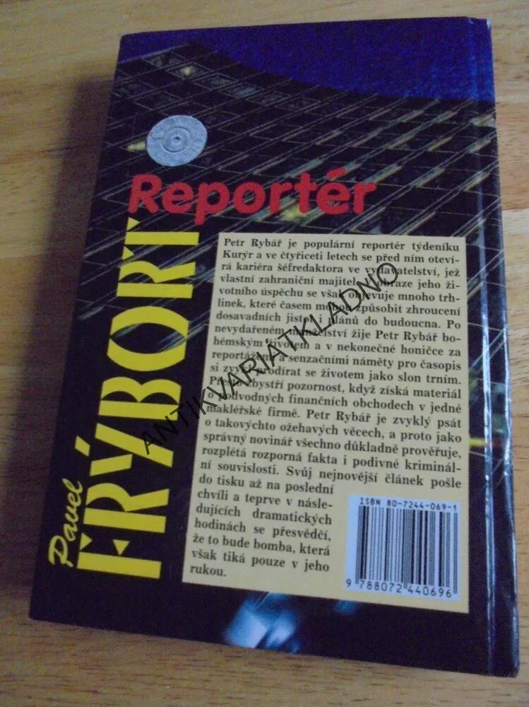 REPORTÉR, PAVEL FRÝBORT, **an
