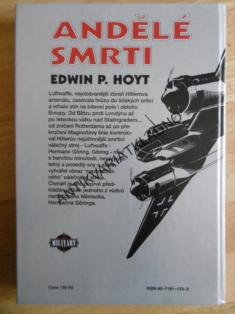 ANDĚLÉ SMRTI, EDWIN P. HOYT, **an