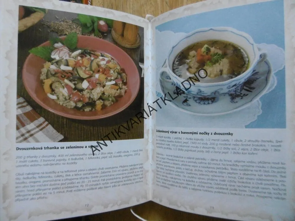 ČESKÁ BIOKUCHAŘKA, VAŘÍME Z BIOPOTRAVIN, RECEPTY, **an