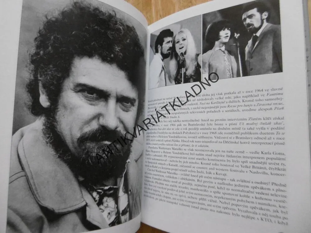 SLAVNÉ TVÁŘE ČESKÉHO POPU 60.A 70.LET, LUBOŠ SVÁTEK, LEO JEHNE, **an