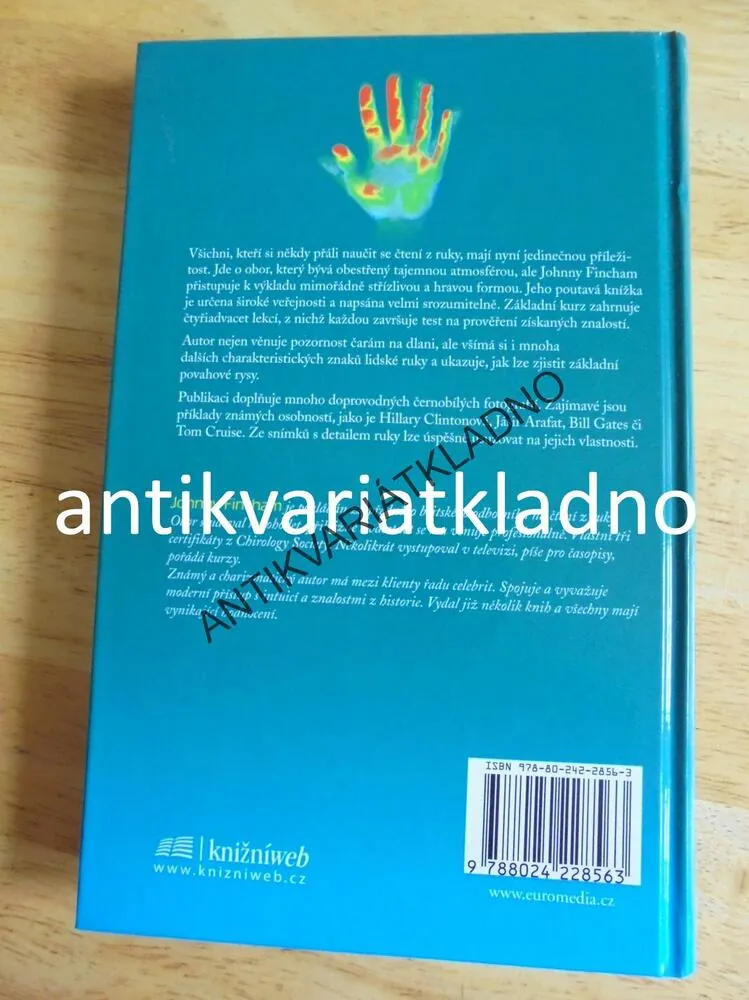 OSUD V DLANI, ČTENÍ Z RUKY, JOHNNY FINCHAM, **an