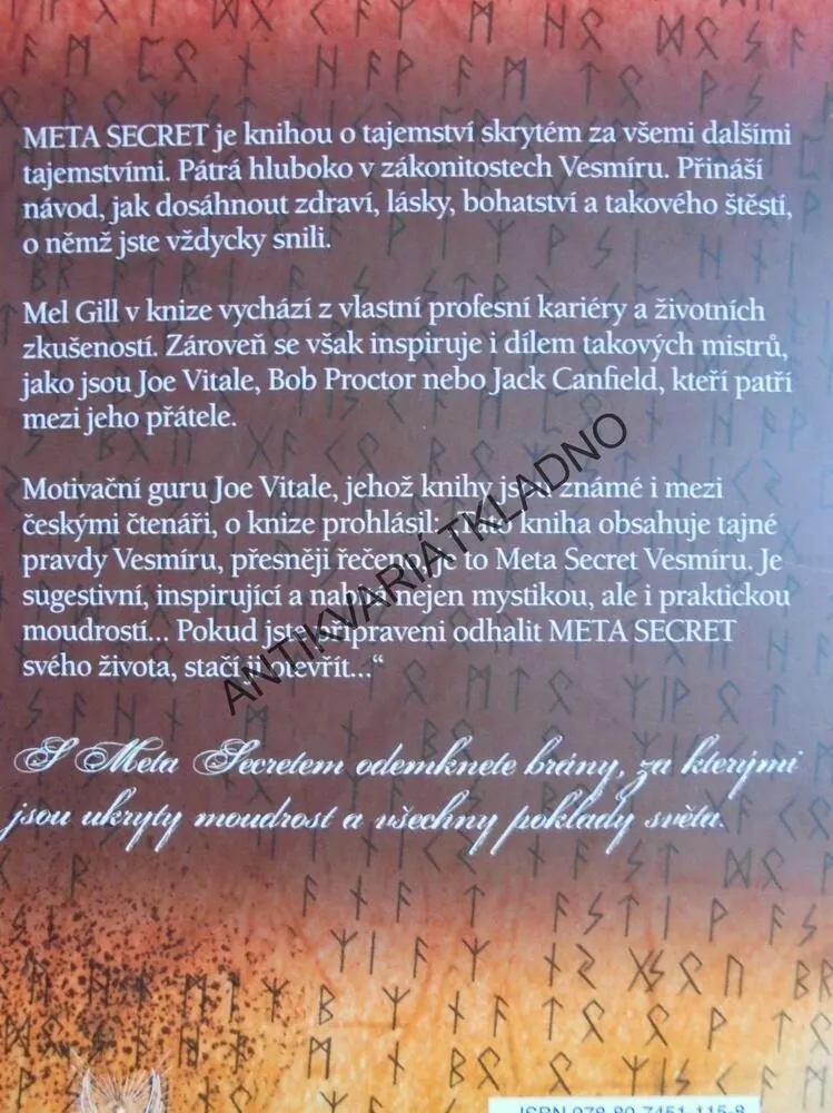 META SECRET, VŠECHNO JE MOŽNÉ, MEL GILL, **an