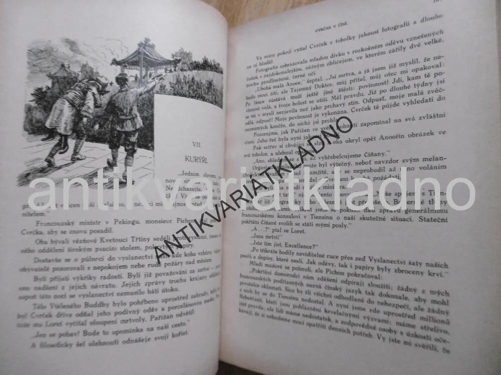 CVRČEK V ČÍNĚ, PAVEL D´IVOI,V. ČUTTA, 1925,