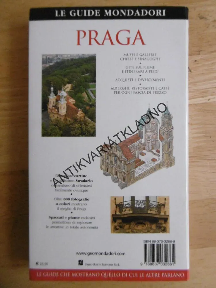 PRAGA, PRAHA, ITALSKY, PRŮVODCE, **an