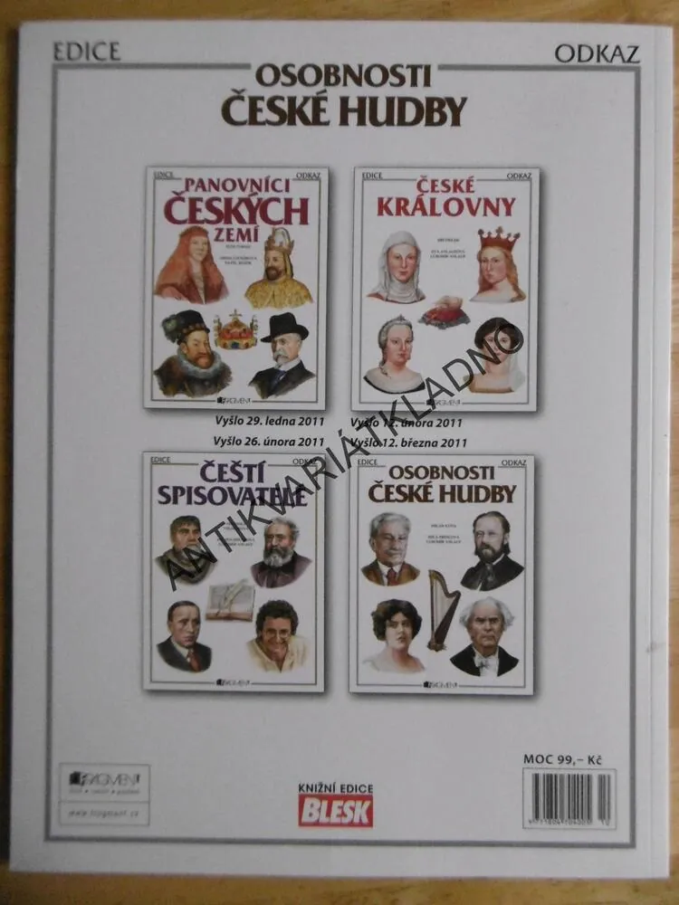 OSOBNOSTI ČESKÉ HUDBY, MILAN KUNA, PRESLOVÁ, ANLAUF