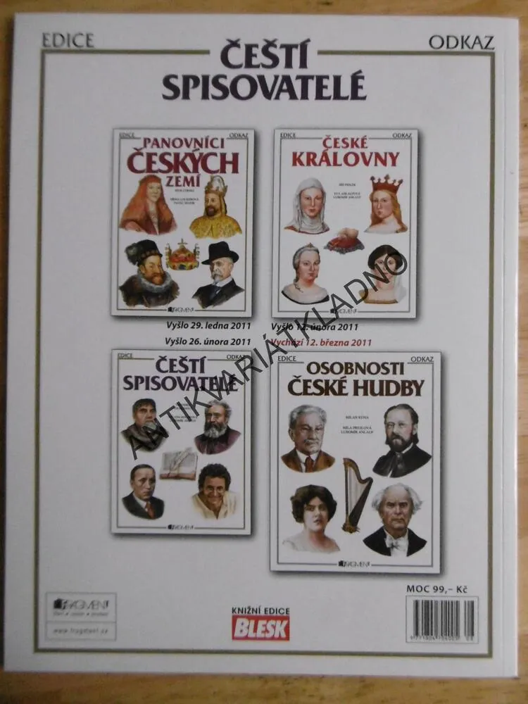 ČEŠTÍ SPISOVATELÉ, **an
