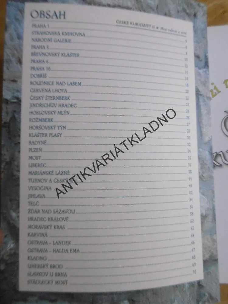 ČESKÉ KURIOZITY II, MEZI NEBEM A ZEMÍ, **an