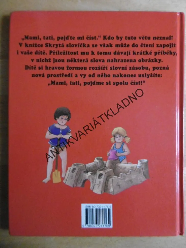 SKRYTÁ SLOVÍČKA, ČTENÍ PRO PŘEDŠKOLÁKY,