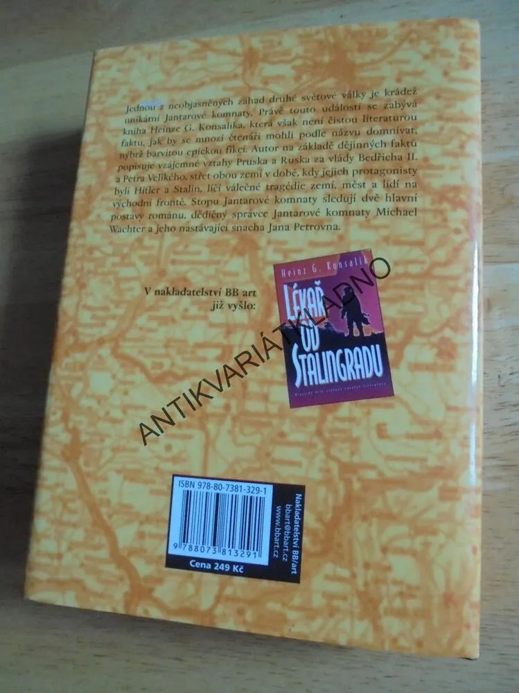 JANTAROVÁ KOMNATA, HEINZ G.KONSALIK, **an