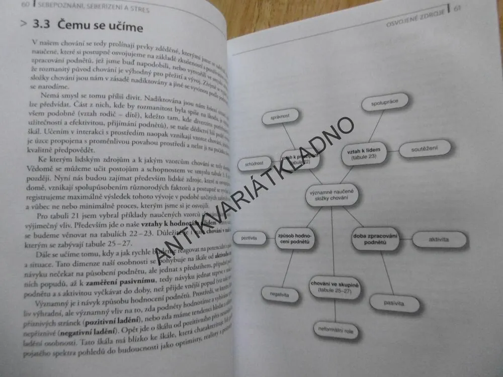 SEBEPOZNÁNÍ, SEBEŘÍZENÍ A STRES, PRAKTICKÝ ATLAS SEBEZVLÁDÁNÍ, JIŘÍ PLAMÍNEK