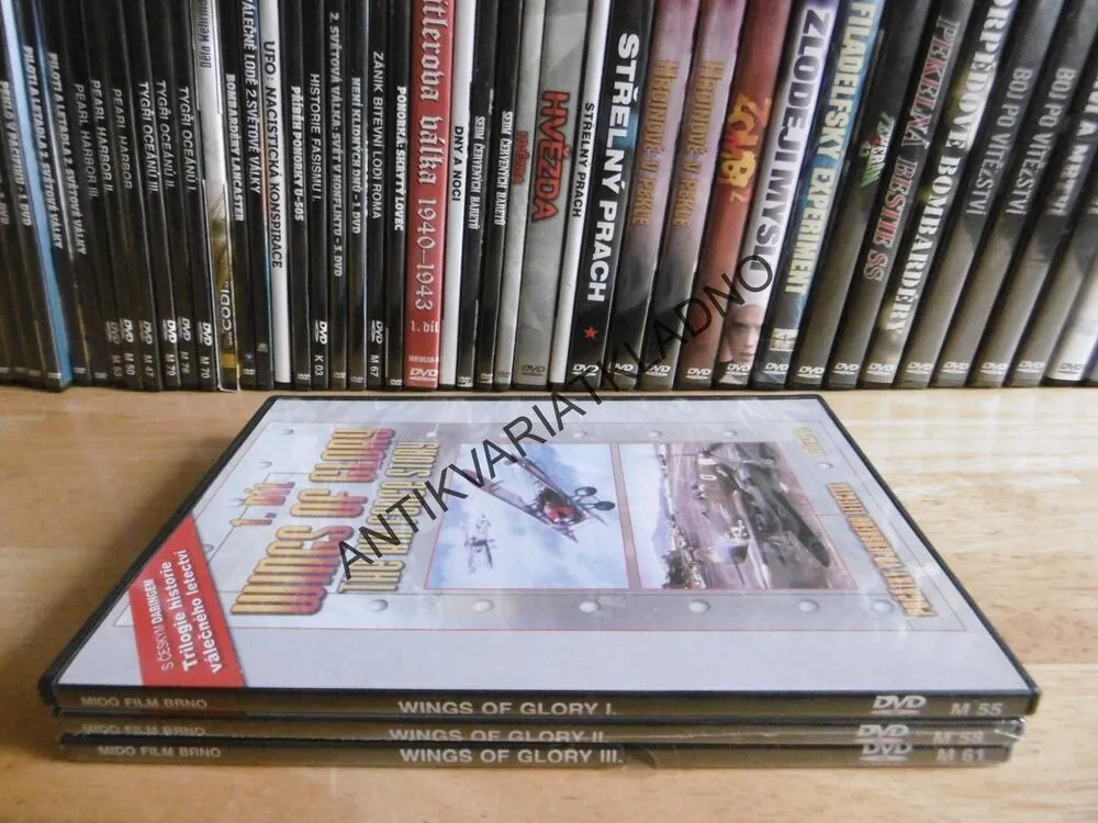 WINGS OF GLORY, THE AIR FORCE STORY, 1-3, DVD FILM DOKUMENT