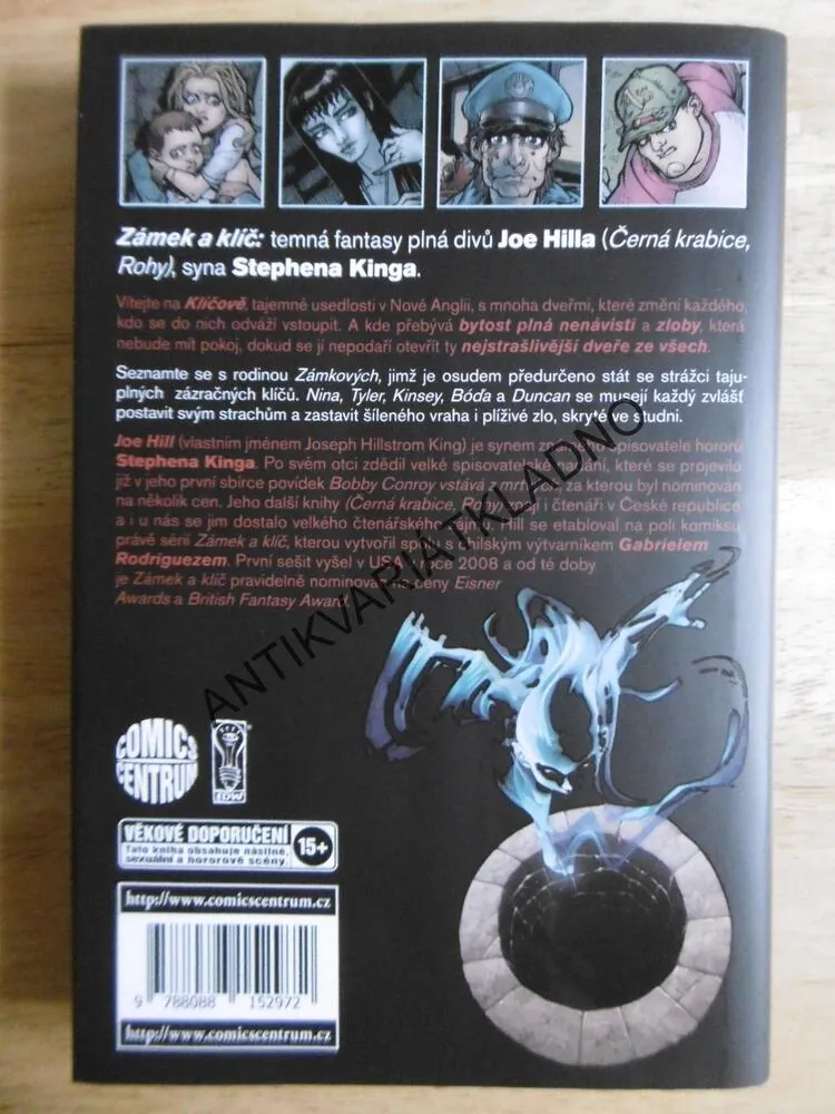ZÁMEK A KLÍČ, VÍTEJTE V LOVERCRAFTU, JOE HILL, G. RODRIGUEZ, **an