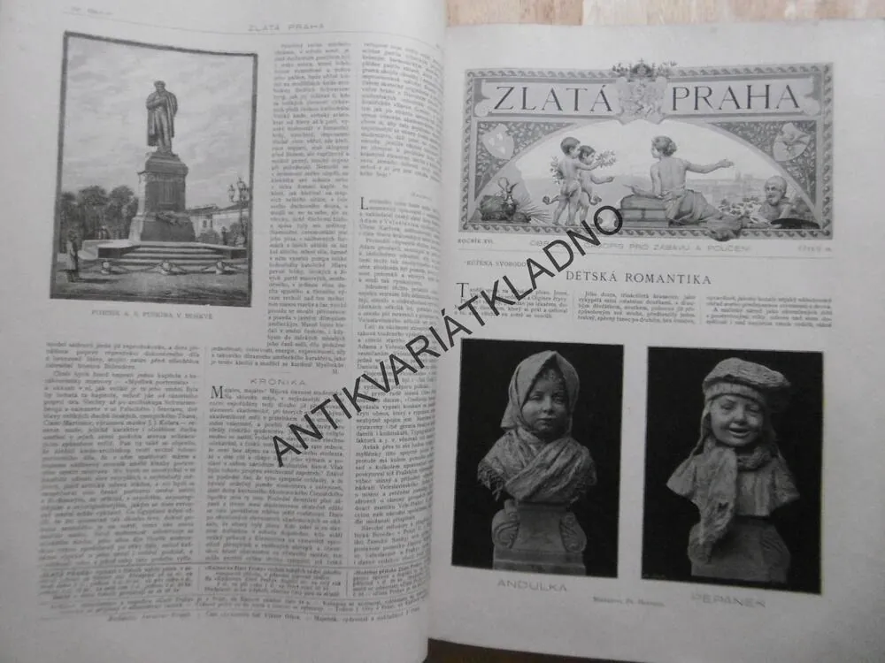 ZLATÁ PRAHA, 1899, ROČ. 16.,