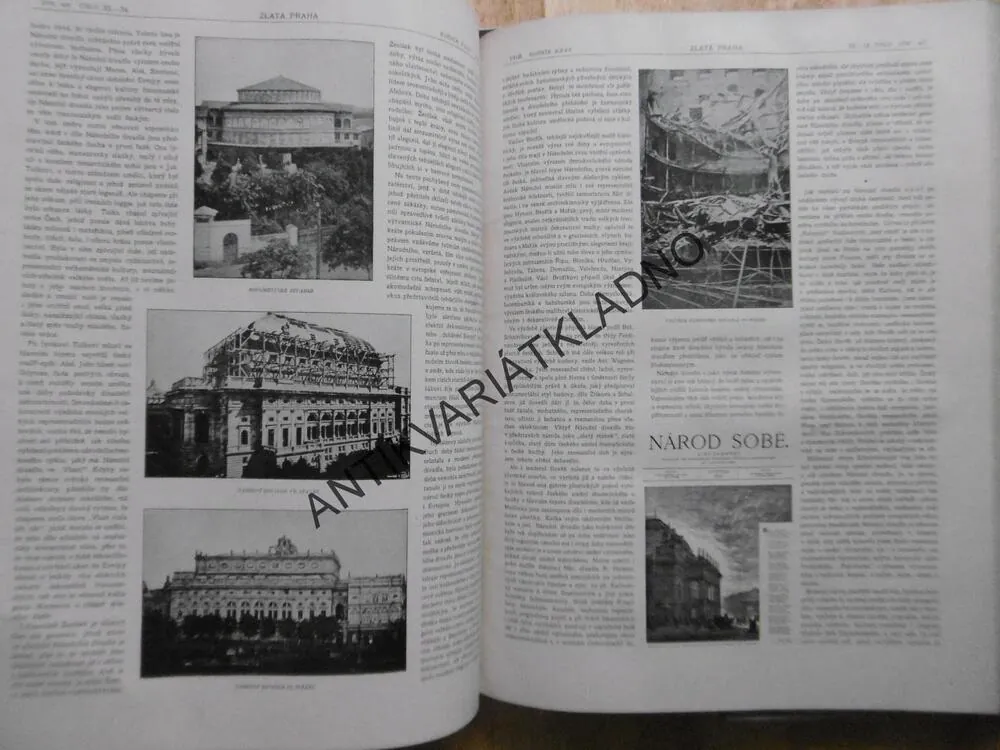 ZLATÁ PRAHA, 1918, ROČ. 35.,