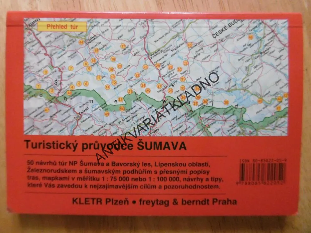 PRŮVODCE ŠUMAVA, TURISTICKÝ PRŮVODCE ROTHER, MILOSLAV MARTAN 2003